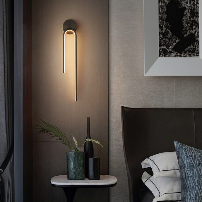 Настенный Светильник Wiki Wall Black By Imperiumloft