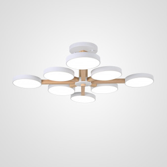 Потолочная Люстра Turna L8 White By Imperiumloft