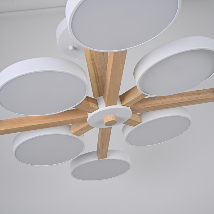 Потолочная Люстра Turna L8 White By Imperiumloft