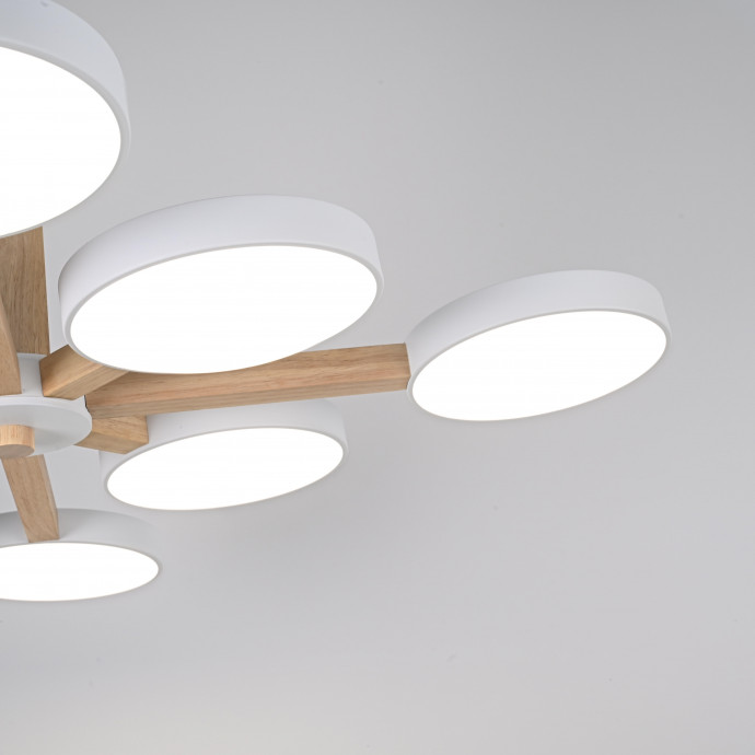 Потолочная Люстра Turna L8 White By Imperiumloft