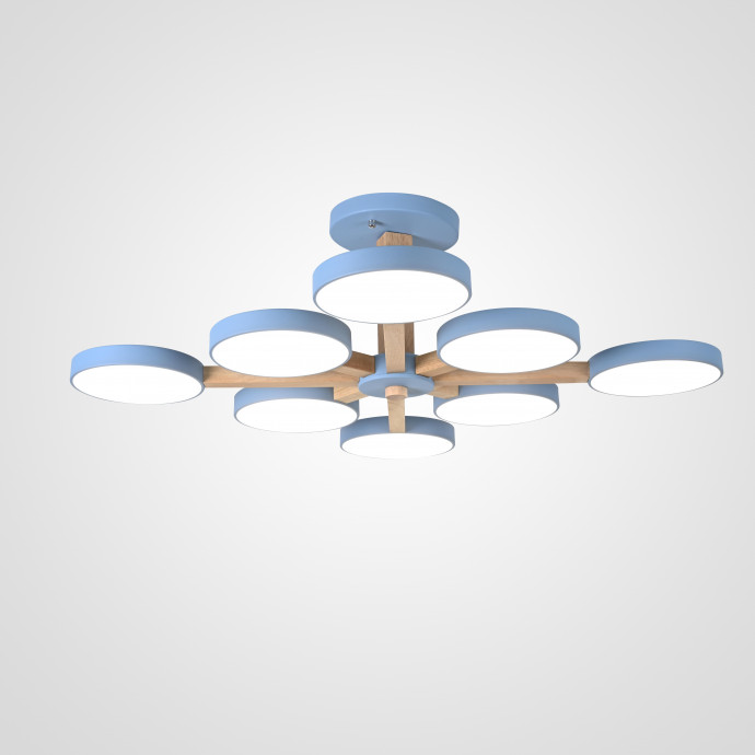 Потолочная Люстра Turna L8 Blue By Imperiumloft