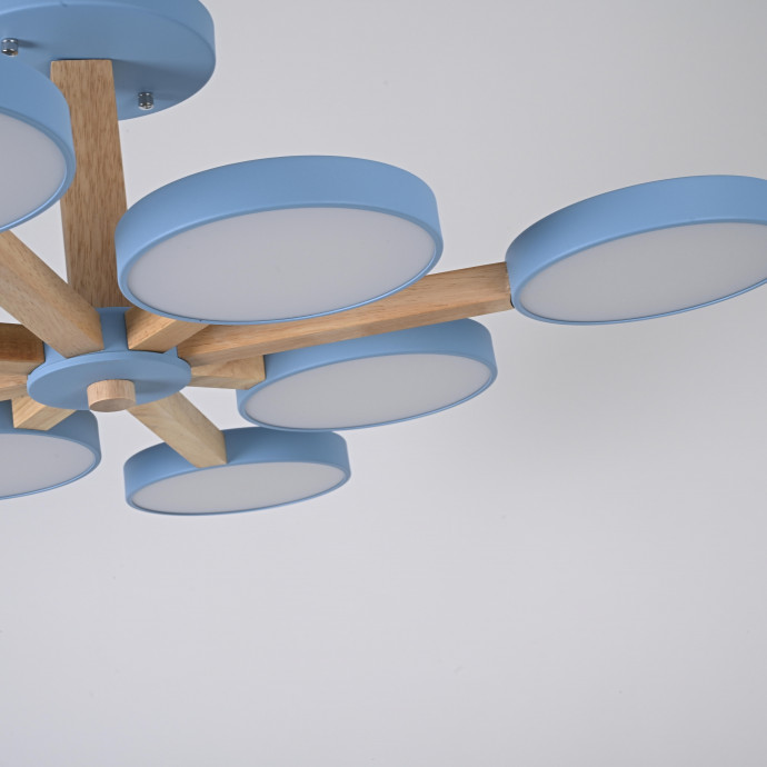 Потолочная Люстра Turna L8 Blue By Imperiumloft