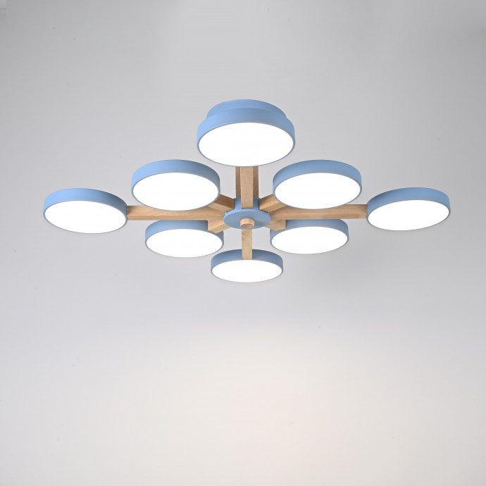 Потолочная Люстра Turna L8 Blue By Imperiumloft