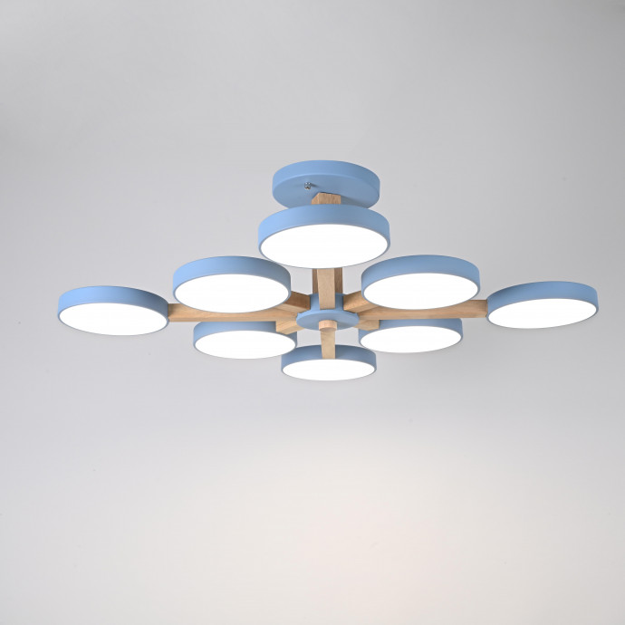 Потолочная Люстра Turna L8 Blue By Imperiumloft