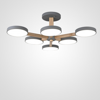 Потолочная Люстра Turna L6 Grey By Imperiumloft