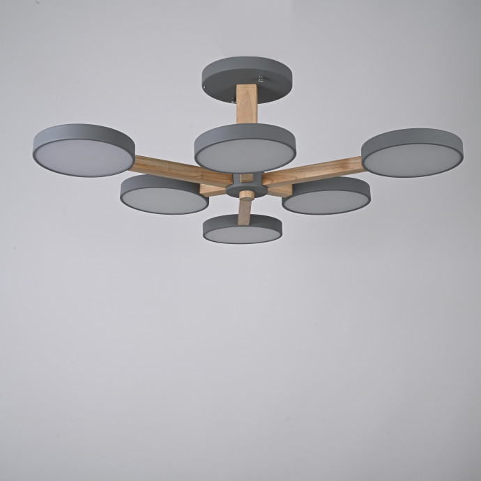 Потолочная Люстра Turna L6 Grey By Imperiumloft