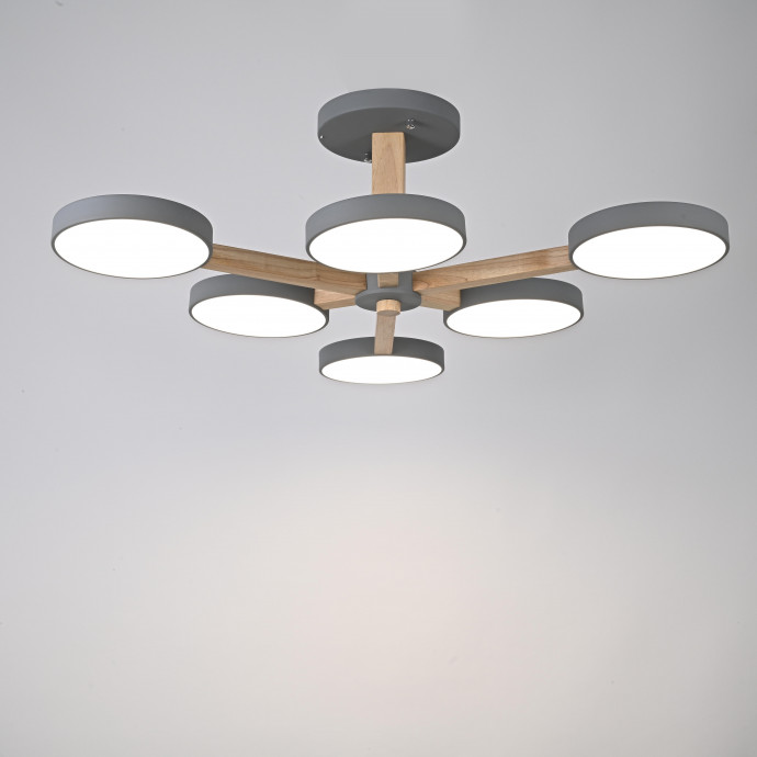 Потолочная Люстра Turna L6 Grey By Imperiumloft