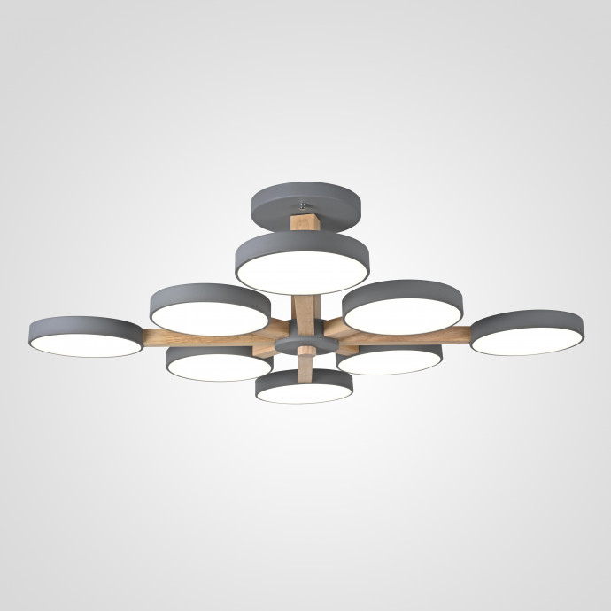 Потолочная Люстра Turna L8 Grey By Imperiumloft