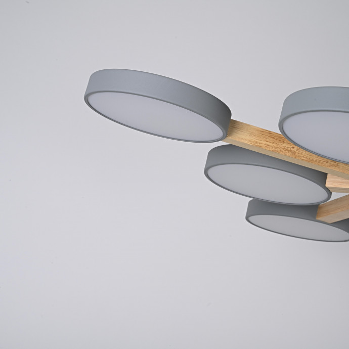 Потолочная Люстра Turna L8 Grey By Imperiumloft