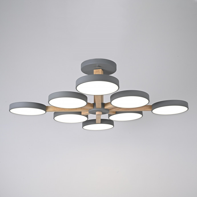 Потолочная Люстра Turna L8 Grey By Imperiumloft