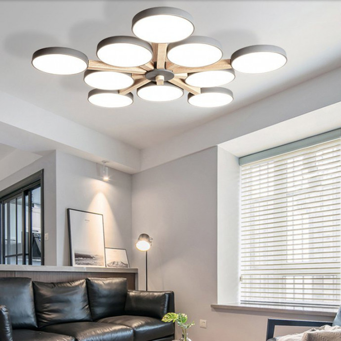 Потолочная Люстра Turna L10 Grey By Imperiumloft