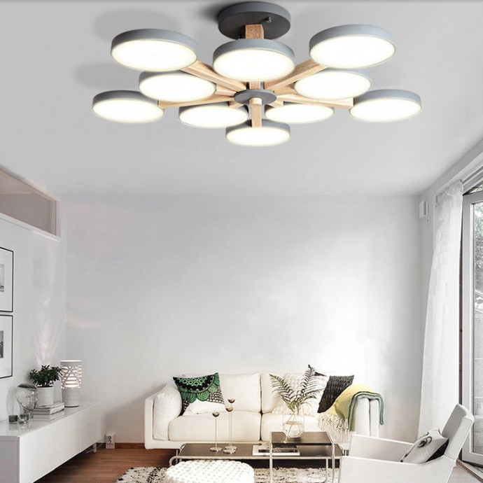 Потолочная Люстра Turna L10 Grey By Imperiumloft