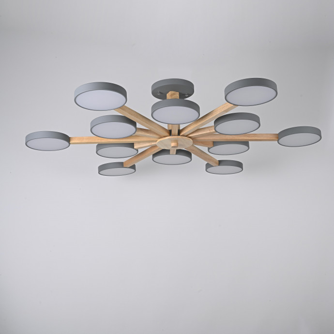 Потолочная Люстра Turna L12 Grey By Imperiumloft