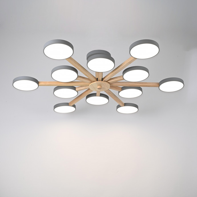 Потолочная Люстра Turna L12 Grey By Imperiumloft