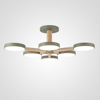 Потолочная Люстра Turna L6 Khaki By Imperiumloft