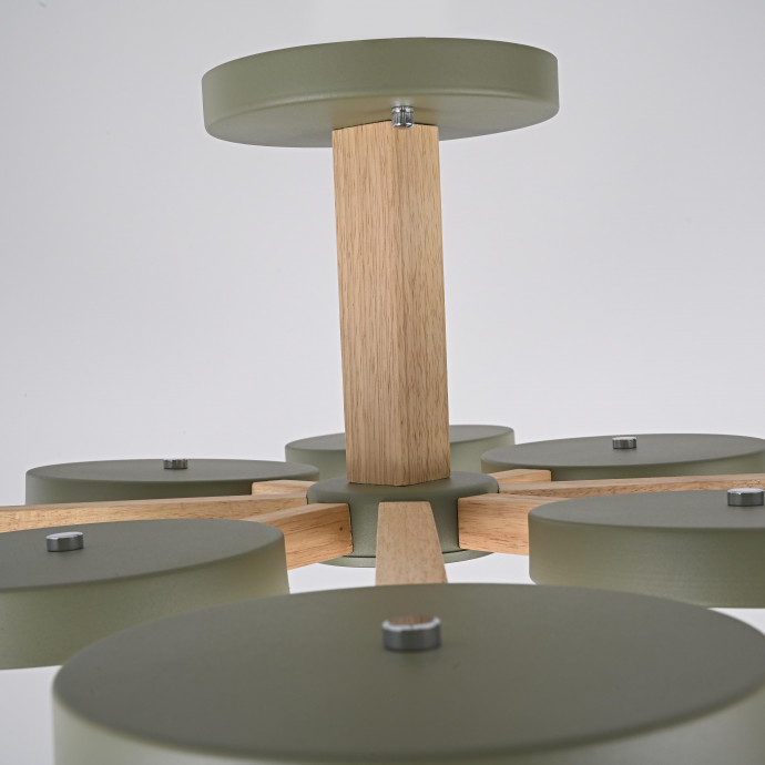 Потолочная Люстра Turna L8 Khaki By Imperiumloft