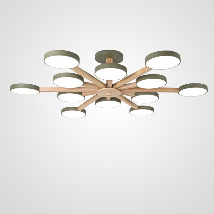 Потолочная Люстра Turna L12 Khaki By Imperiumloft