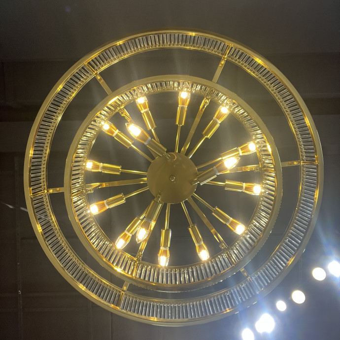 Люстра На Штанге Rh Marais Round Chandelier D120 By Imperiumloft