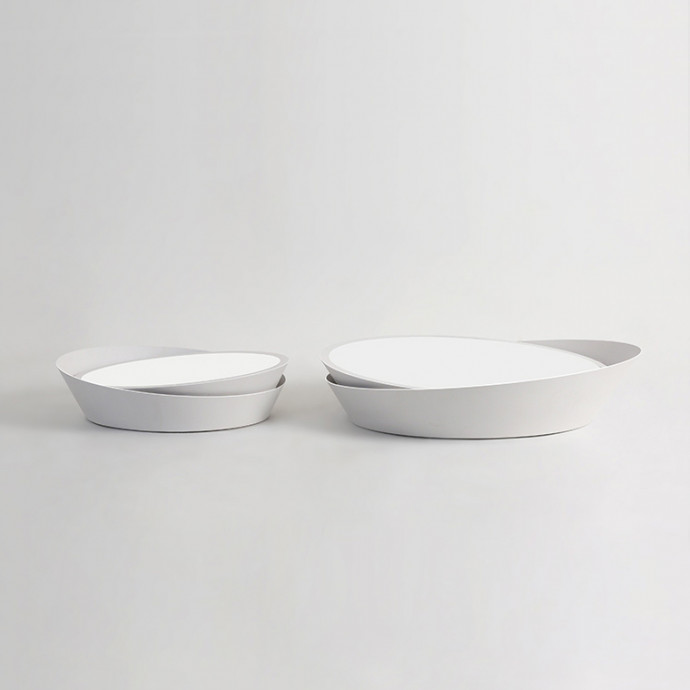 Потолочный Светильник Shell D50 White Black By Imperiumloft