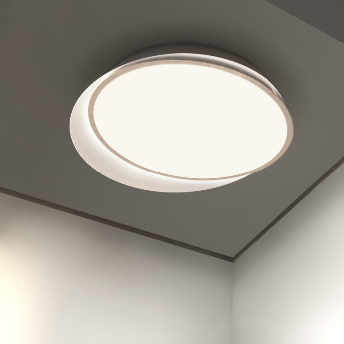 Потолочный Светильник Shell D50 White Black By Imperiumloft