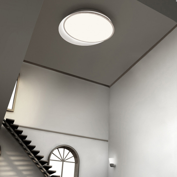 Потолочный Светильник Shell D50 White Black By Imperiumloft