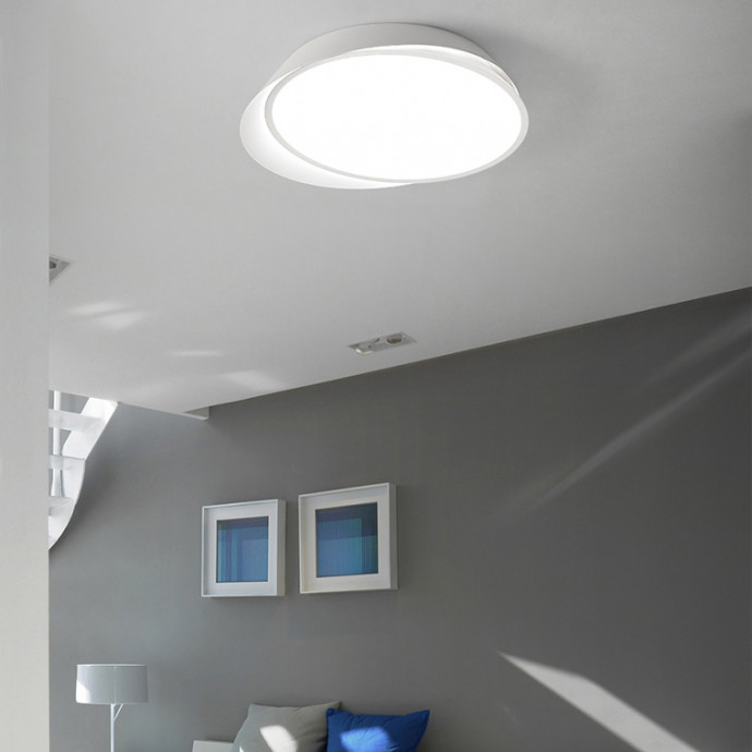 Потолочный Светильник Shell D50 White Black By Imperiumloft