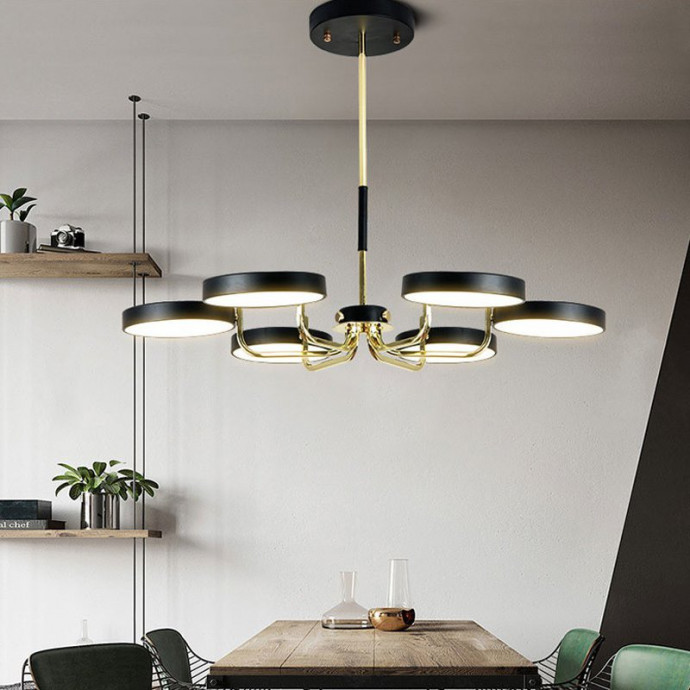 Люстра На Штанге Tavis D78 Gray By Imperiumloft