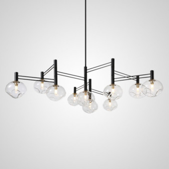 Люстра На Штанге Temper L10 Black By Imperiumloft