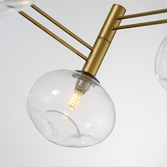 Люстра На Штанге Temper L10 Black By Imperiumloft