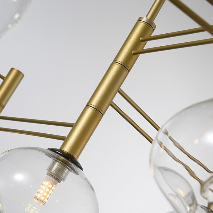 Люстра На Штанге Temper L10 Black By Imperiumloft