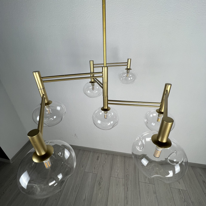 Люстра На Штанге Temper L7 Gold By Imperiumloft