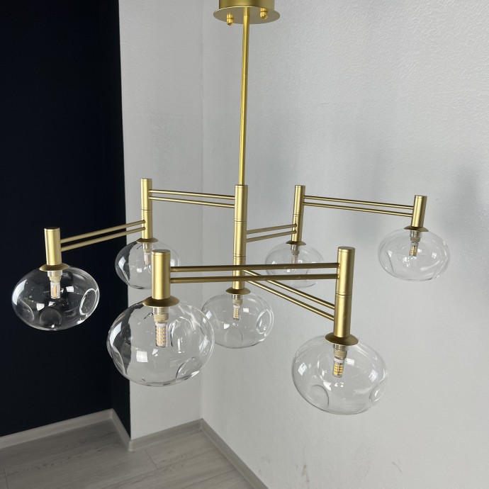 Люстра На Штанге Temper L7 Gold By Imperiumloft