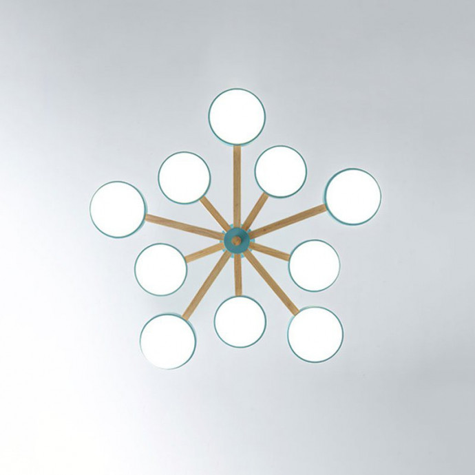 Люстра На Штанге Turna Dbl L10 White By Imperiumloft