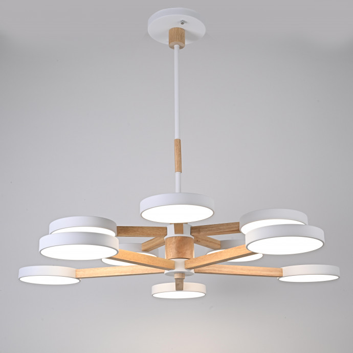 Люстра На Штанге Turna Dbl L10 White By Imperiumloft