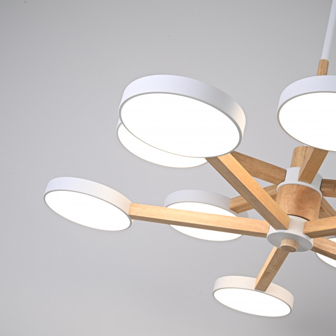 Люстра На Штанге Turna Dbl L10 White By Imperiumloft