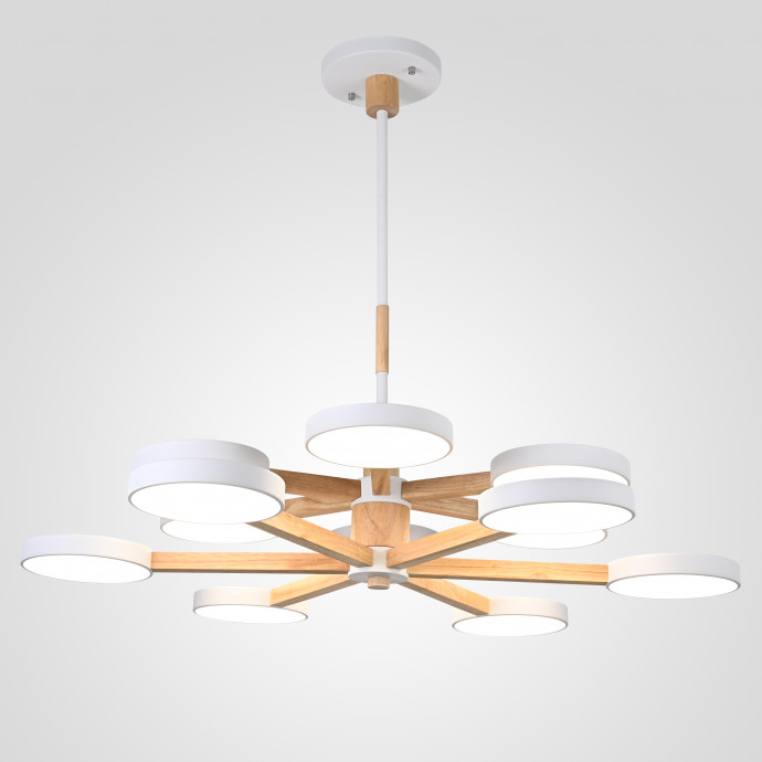 Люстра На Штанге Turna Dbl L12 White By Imperiumloft