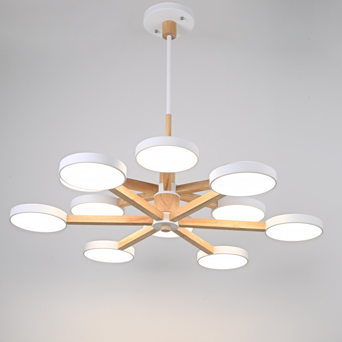 Люстра На Штанге Turna Dbl L12 White By Imperiumloft