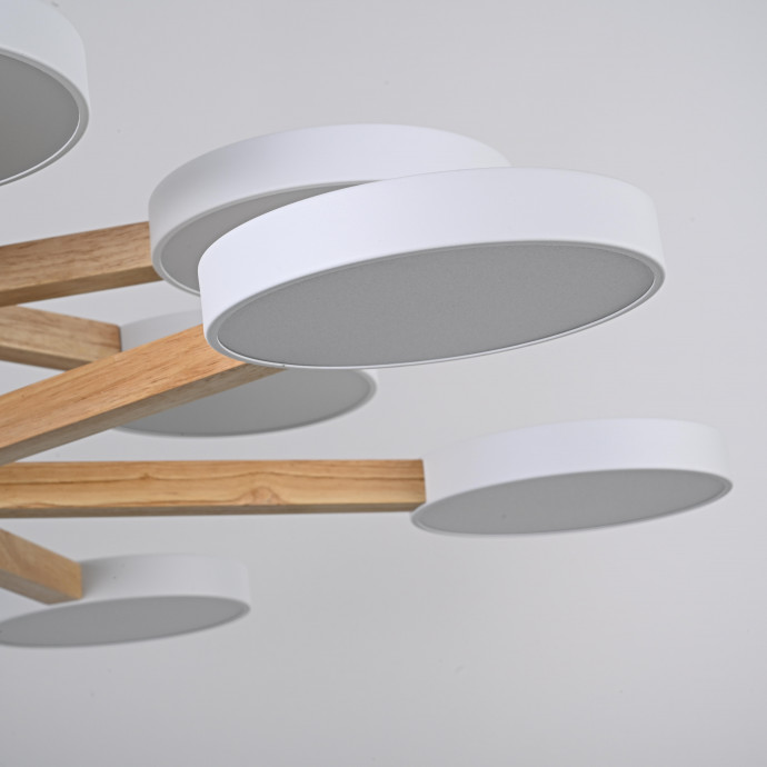 Люстра На Штанге Turna Dbl L12 White By Imperiumloft