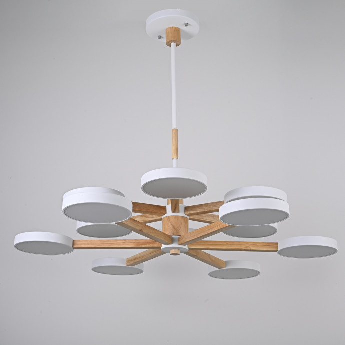 Люстра На Штанге Turna Dbl L12 White By Imperiumloft