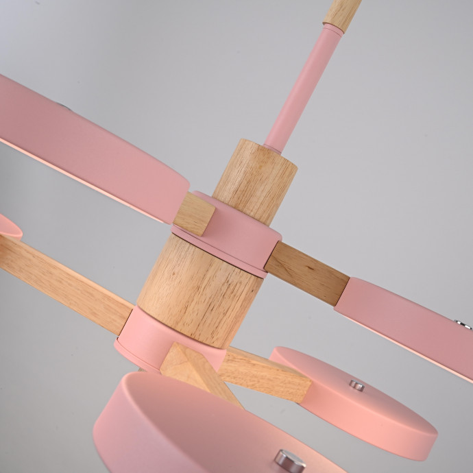 Люстра На Штанге Turna Dbl L6 Pink By Imperiumloft