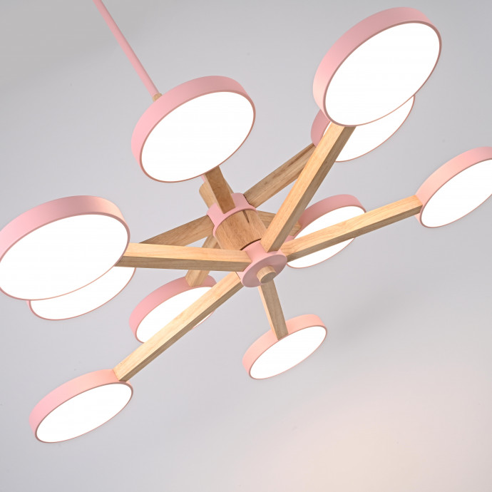 Люстра На Штанге Turna Dbl L10 Pink By Imperiumloft