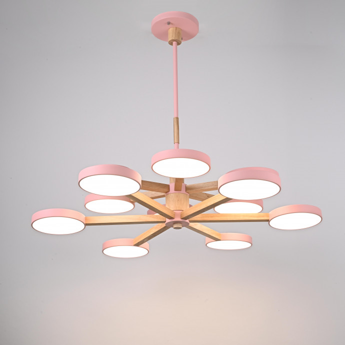 Люстра На Штанге Turna Dbl L12 Pink By Imperiumloft