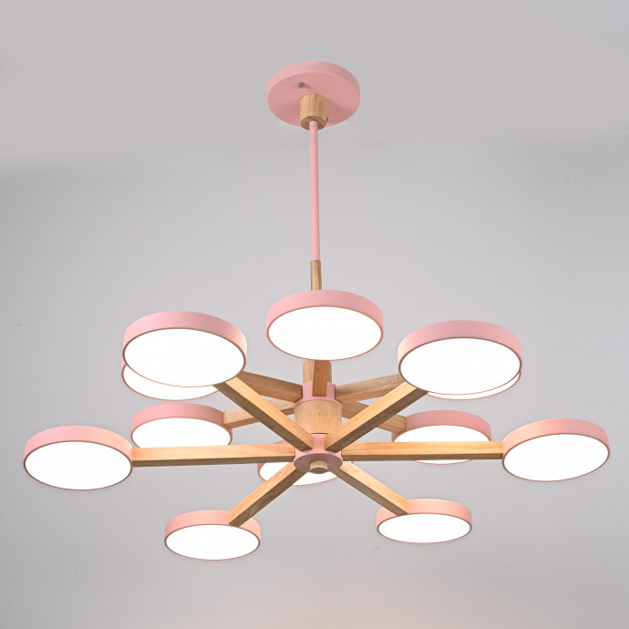 Люстра На Штанге Turna Dbl L12 Pink By Imperiumloft