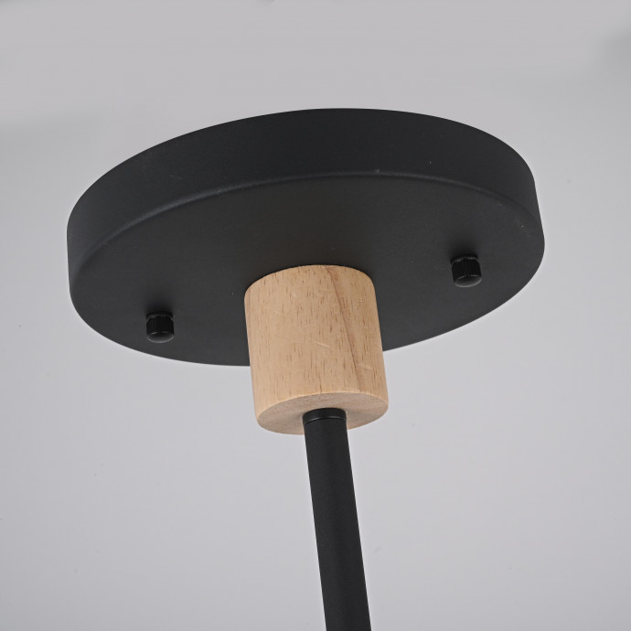 Люстра На Штанге Turna Dbl L6 Black By Imperiumloft