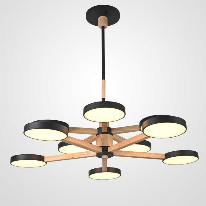 Люстра На Штанге Turna Dbl L10 Black By Imperiumloft