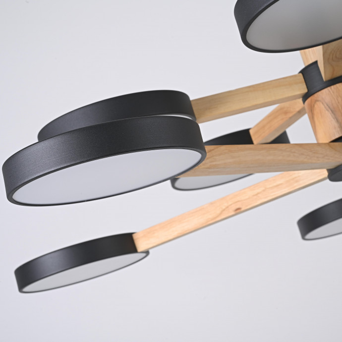 Люстра На Штанге Turna Dbl L10 Black By Imperiumloft