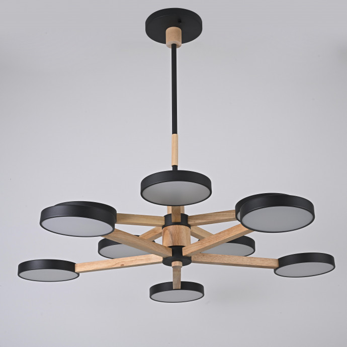 Люстра На Штанге Turna Dbl L10 Black By Imperiumloft