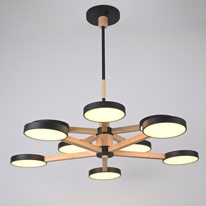 Люстра На Штанге Turna Dbl L10 Black By Imperiumloft