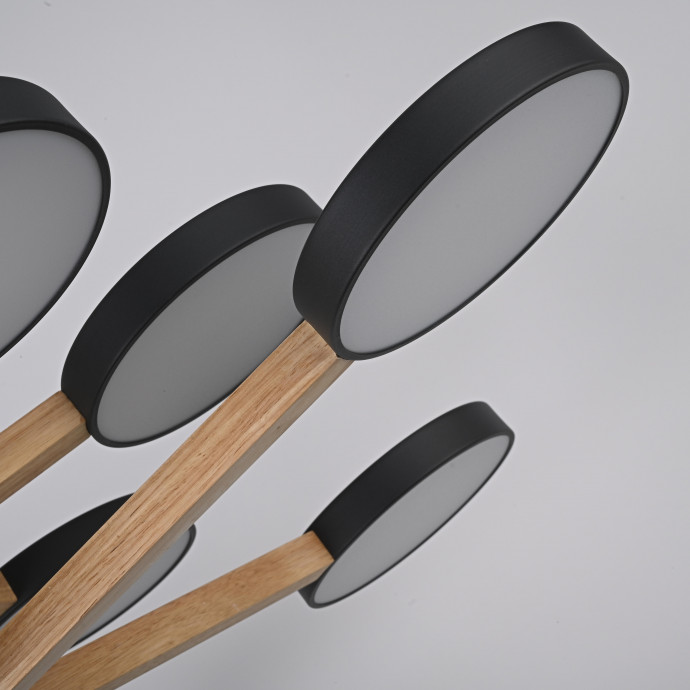 Люстра На Штанге Turna Dbl L12 Black By Imperiumloft