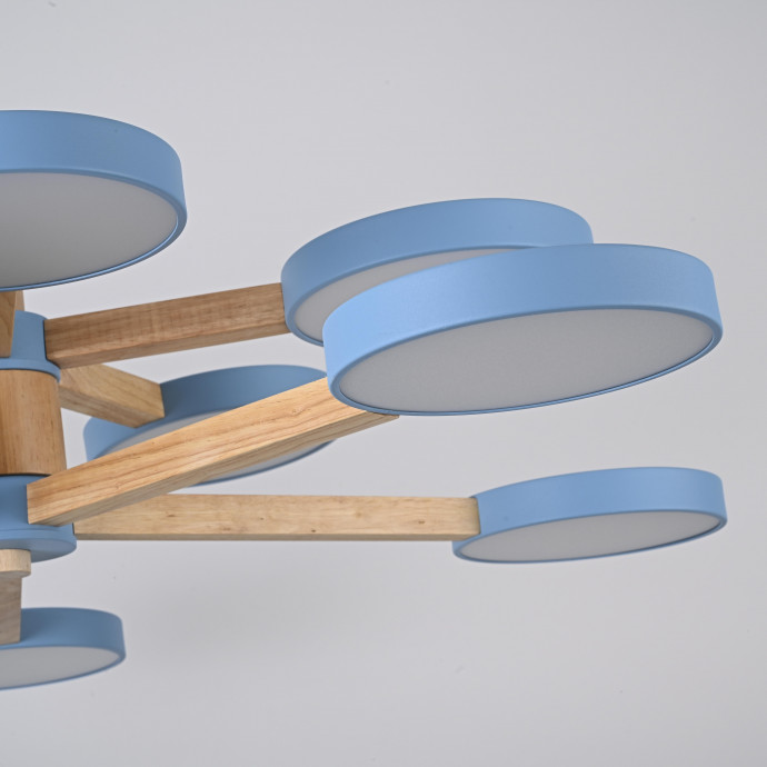 Люстра На Штанге Turna Dbl L10 Blue By Imperiumloft